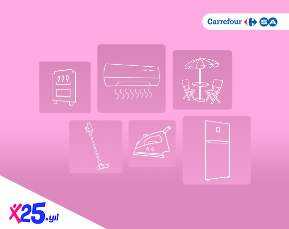 20.000 TL ve üzeri CarrefourSA alışverişlerinize 1.000 TL MaxiPuan!